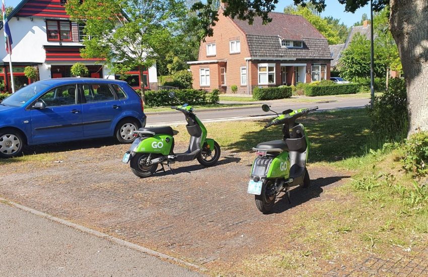 Het scooter deelsysteem in 120 fotos - For your information